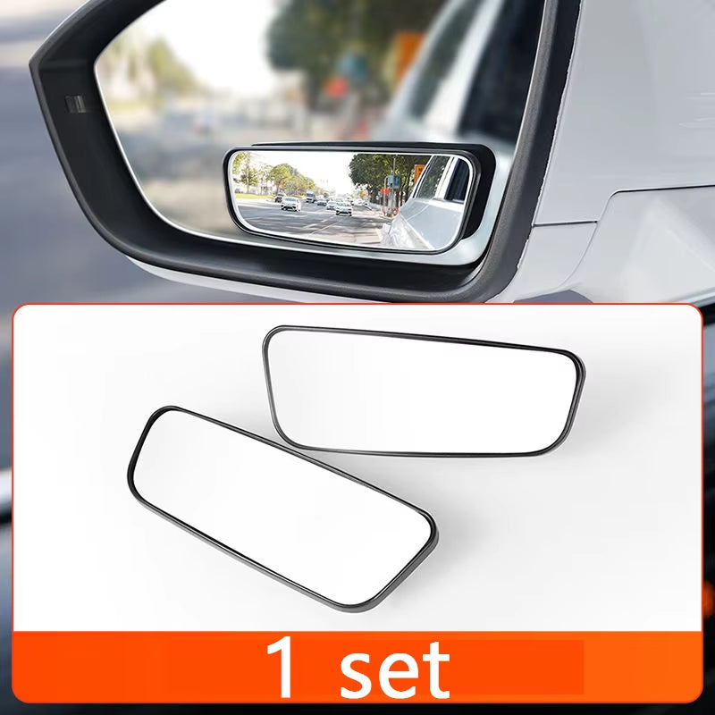 2Pcs 360 Degree Adjustable Blind Spot Mirror